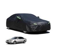 Funda de Coche Impermeable para Sonata EF NF Saloon 1998-2009 Todo Clima Cubierta Completa A Prueba de Polvo,Nieve y Sol Protección UV Invierno al Aire Libre(Black)
