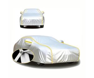 Funda de Coche para Caterham Seven,Impermeable y Antipolvo, Protección Solar UV, Defensa Nieve Viento, Transpirable, Antiarañazos, Resistente con Tiras Reflectantes