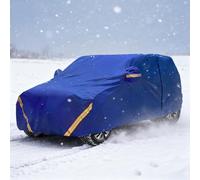 Funda de Coche para Invierno para Volkswagen Teramont X,Impermeable, Transpirable, Resistente a la Lluvia, a los Rayos UV, al Polvo y a la Nieve, para Todas Las Estaciones