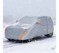 Funda de Coche para Invierno para Volkswagen Teramont X,Impermeable, Transpirable, Resistente a la Lluvia, a los Rayos UV, al Polvo y a la Nieve, para Todas Las Estaciones