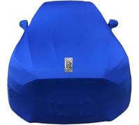 Funda de Coche Uso Interior para Rolls-Royce Silver Spur 1980-1998, Elástica Suave Ajuste Transpirable y Antipolvo Cubierta Coche, Accesorios Coche,Blue