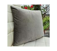 Funda de Cojín 60x80 Juego de 2 Fundas de Almohada 70x90 con Cremallera Funda Cojín Rectangular 30x50 Cushion Covers 50x70 Fundas Almohadas pack 2 Algodon Poliéster para Cama Sofá(Gray 2,50x70 cm 20x2