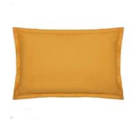 Atmosphera – Funda de almohada de algodón · Amarillo mostaza 50 x 70 cm