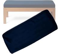 Funda De Cojín Antideslizante Extraíble Y Lavable para Banco De Exterior E Interior, Cubierta Protectora De Asiento Resbaladiza con Tira De Sujeción(Blue2,140x45x10cm/55x18x4in)