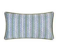 Funda de cojín con Ribetes de Terciopelo a Rayas Albera de Wylder