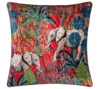 Funda de cojín con Ribetes de Terciopelo Mariella Wylder