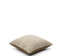 Funda de cojín de suelo Nalian 100% PET beige a cuadros 70 x 70 cm
