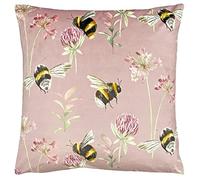 Funda de cojín de Terciopelo Country Bee Garden de Evans Lichfield