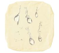 Funda de Cojín para Asiento de Patio Pack de 1/2/4Funda de Cojín de Asiento Sofá Exterior Impermeables Fundas Extraíbles para Interior, Exterior, Patio,Muebles de Ratán(Beige,65x65x10cm(1pc))