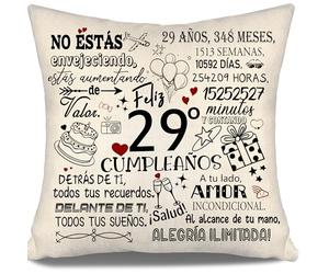 Funda de Cojín para Cumpleaños 29 Años - Regalo Increíble para Hija, Hermana, Amiga, Prima, Novia o Esposa - Fundas de Cojín para Cumpleaños (29 años)