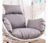 Funda De CojíN para Silla Colgante, Elegante Repuesto para Columpio, Ideal para Uso En Interiores Y Exteriores (No Incluye Relleno).(A4)