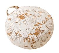 Funda de cojín para silla de 45 x 45 cm, reposapiés, para almacenamiento compacto y asiento de uso diario