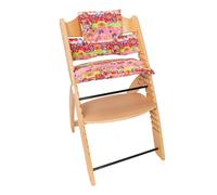 Funda Cojín para Trona Stokke. Compatible con Stokke, Stokke Tripp Trapp, Trip Trap Stokke, Stokke Trona Evolutiva y Stokke Trona (Hippie Fucsia)