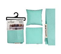 Funda de cojín Turquesa, Medida 60 x 60 cm