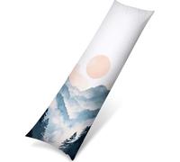 Funda de Cojines 1 Piezas Funda de Almohada Cojin Sofa, Exteriores Jardín Cojines, para Silla Cama Sala de Estar Dormitorio Salón Decorativo Impermeable Cojin 60X180cm Bosque MontañA PjY8410 M-E