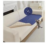 Funda de colcha reversible impermeable para perros y gatos, resistente al pelo de mascotas, protector de muebles a prueba de arañazos, lavable, rojo, 75 x 180 cm, ideal para el hogar y viajes