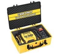 Funda de compresor de aire para inflador de neumáticos DEWALT 20V MAX DCC020IB - Bolsa de almacenamiento de bomba de aire rígida impermeable compatible con inflador de neumáticos DEWALT, paquete de