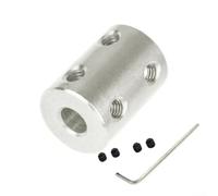 Funda de conector de acoplamiento del eje del motor de 4 mm, 5 mm, 6 mm, 8 mm, 10 mm con fijación de 90 grados para una transmisión mecánica eficiente (6 mm-6 mm)