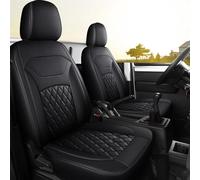 Funda De Cuero Asiento Delantero De Coche Protectores Asiento Coche para para E46 E90 Serie 3 E21 E30 E36 E91 E92 E93 F30 F31 F34 F35 G20 G21 G28 Fundas Asientos(Negro)