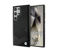Funda de cuero BMW Crossing Lines Negro - Galaxy S24 Ultra