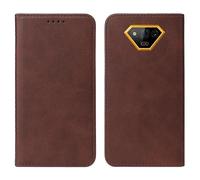 Funda de cuero con cierre magnético compatible con Ulefone Armor X13.