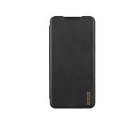 Funda De Cuero Con Diseño De Cubierta Deslizante Para Cámara Samsung Galaxy S25 Edge 5G Nillkin Qin Series Pro (Negra): Para Samsung Galaxy S25 Edge