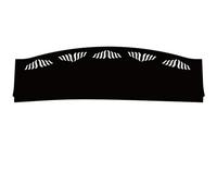 Funda De Cuero De Microfibra para Salpicadero De Coche Alfombrilla para Salpicadero Parasol para Tesla Model 3/Y 2017-2022 Accesorios Interior Coche(Brown,Full Coverage)