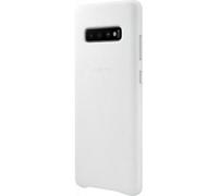 Funda de cuero dura EF-VG975LW para Galaxy S10 G975, Blanco