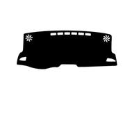 Funda De Cuero Fibra Carbono para Tablero De Instrumentos De Coche Protector De Consola Central Interior Alfombrilla para Toyota Allion Accesorios Interior Coche(Black Red)