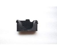 Funda de Cuero Genuino Hecha a Mano Que Cubre la Bolsa para Voigtlander Bessa R2M Negro