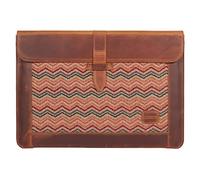 Funda de Cuero LONDO Compatible con MacBook Pro 14, MacBook Air 13-13.3 (M5, M4, M3, M2, M1, Pro, Max) e iPad Pro 12.9, Cuero Grano Superior Premium, Camel, Modelos 2020-2026