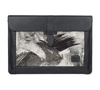 Funda de Cuero LONDO Compatible con MacBook Pro 16 & MacBook Pro 15 Pulgadas Black (M5, M4, M3, M2, M1, Pro, Max), Maletín para Portátil en Cuero Grano Superior Premium, Modelos 2020 a 2026
