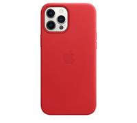 Funda De Cuero Magsafe Oficial De Apple Para IPhone 12 Pro Max - (PRODUCTO) ROJO