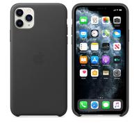 Funda De Cuero Original / Oficial Para Apple iPhone 11 Pro Max - Negra - Nueva