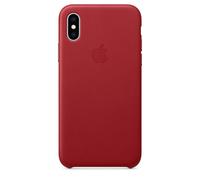 Funda De Cuero Original / Oficial Para Apple IPHONE XS - (PRODUCT) RED - Nueva