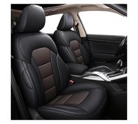 Funda De Cuero Para Asientos Coche Para Nissan Para Qashqai J10 J11 Para Kicks Para X-Trail T31 T32 Para Teana J32 Funda Asiento Coche(Black Brown,Standard)