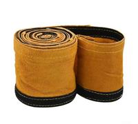 Funda de cuero para cable de antorcha de soldadura TIG de 3,5 m para plasma MIG, funda de manguera ignífuga resistente a la abrasión con ajuste ajustable (3,5 metros)
