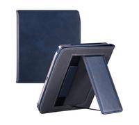 Funda de Cuero para e-Book Pocketbook 700 Era y Color E-Reader - Poliuretano con función suspensión automática reposamanos Soporte Correa 7 Pulgadas PB700