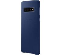 Funda de cuero para Galaxy S10 G973, Azul marino
