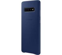 Funda de cuero para Galaxy S10 G975, Azul marino
