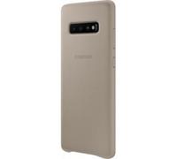 Funda de cuero para Galaxy S10 G975, Gris