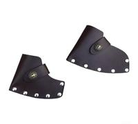 Funda de cuero para hacha para camping, senderismo y bushcraft ofrece una protección constante en condiciones de campo (grande)