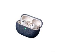 Funda de cuero para Huawei FreeBuds Pro 5 a prueba de golpes Diseño ligero Preciso para acceder a todos los puertos Botones (azul oscuro)