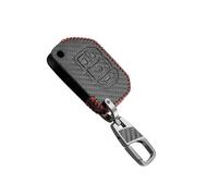 Funda De Cuero para Llave De Coche De 3 Y 4 Botones para Jeep para Wrangler JL JLU 2018-2019.(4 Buttons)