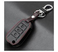 Funda de Cuero para Llave de Coche, Funda Protectora para Mando a Distancia, Accesorios para Llavero, para Peugeot 3008, 208, 308, 508, 408, 2008