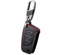Funda de Cuero para Llave de Coche, Funda Protectora para Mando a Distancia, Accesorios para Llavero, para Toyota Hilux Corolla avensis Prado Fortuner RAV4 CHR