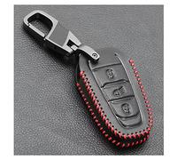 Funda de Cuero para Llave de Coche, Funda Protectora remota, Accesorios de Llavero para Peugeot 508 408 308 208 2008 3008 4008 RCZ para Citroen C4 Cactus C5 C6