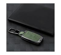 Funda De Cuero para Llave De Coche para Land Rover A9 para Range Rover para Evoque para Freelander Y para Discovery Funda Y Bolsa Accesorios(A-Gun Green Chain)