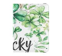 Funda de cuero para pasaporte, funda ultrafina para pasaporte, para mujeres, hombres, familia, lindo libro de pasaporte, viajes, San Patricio de la suerte, La suerte de San Patricio, 1 size, Casual