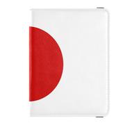 Funda de cuero para pasaporte y tarjeta de vacunación, organizador de documentos de viaje, funda protectora para pasaporte, funda tipo cartera para mujeres y hombres, impermeable, Ilustración de